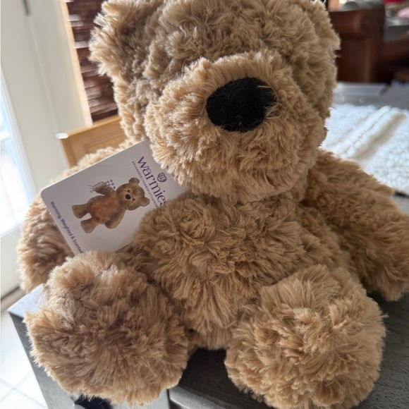 Warmies Other - Warmie 🧸 Plush Tan Teddy Bear  nwt sooo soft and adorable -for every age!
